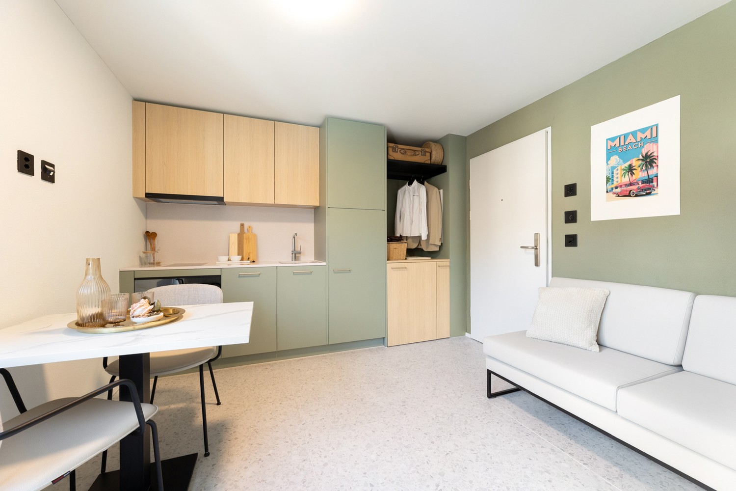 Appartement meublé de 2 pièces, photo 2 sur 5