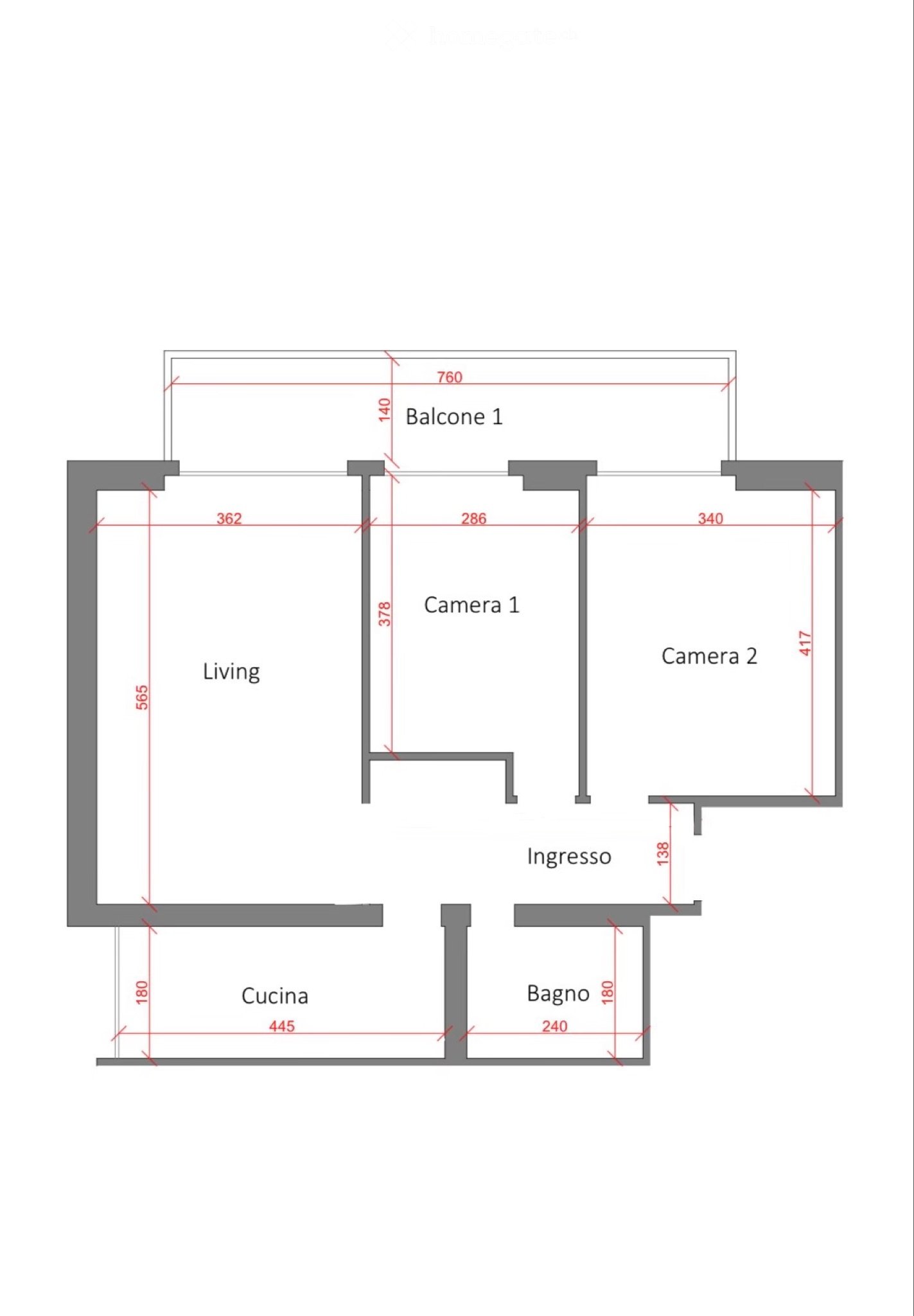 Appartement de 4 pièces