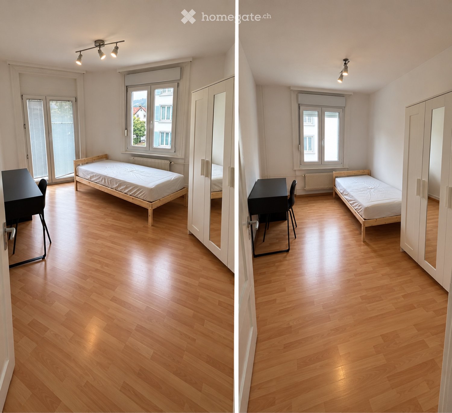 1 pièce chambre individuelle