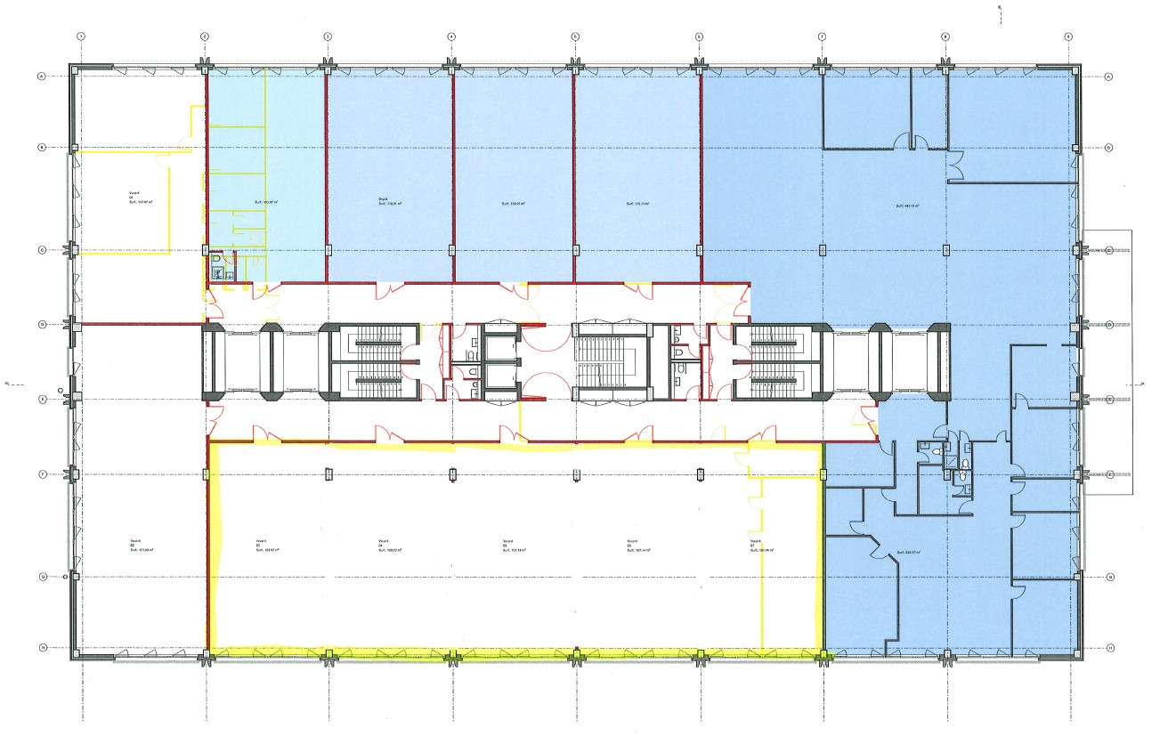 535m² industrial object