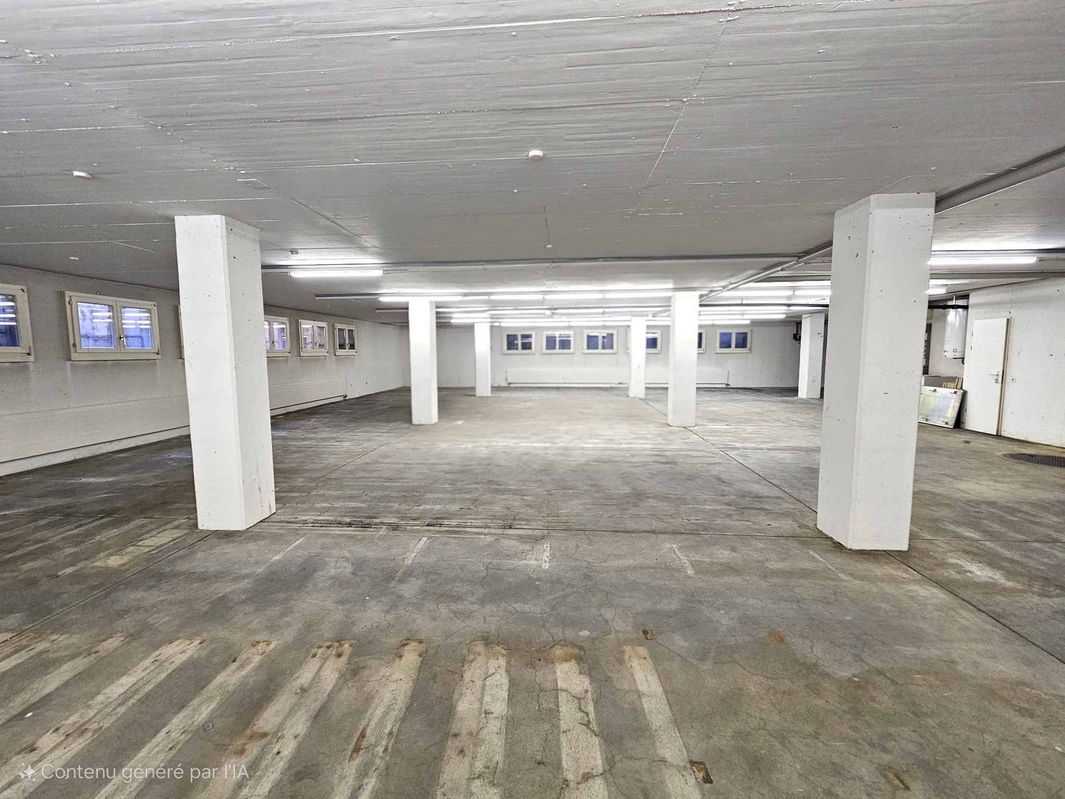 300m² storage room