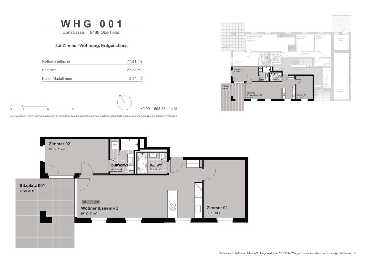 3 ½ rooms apartment, photo 7 sur 7