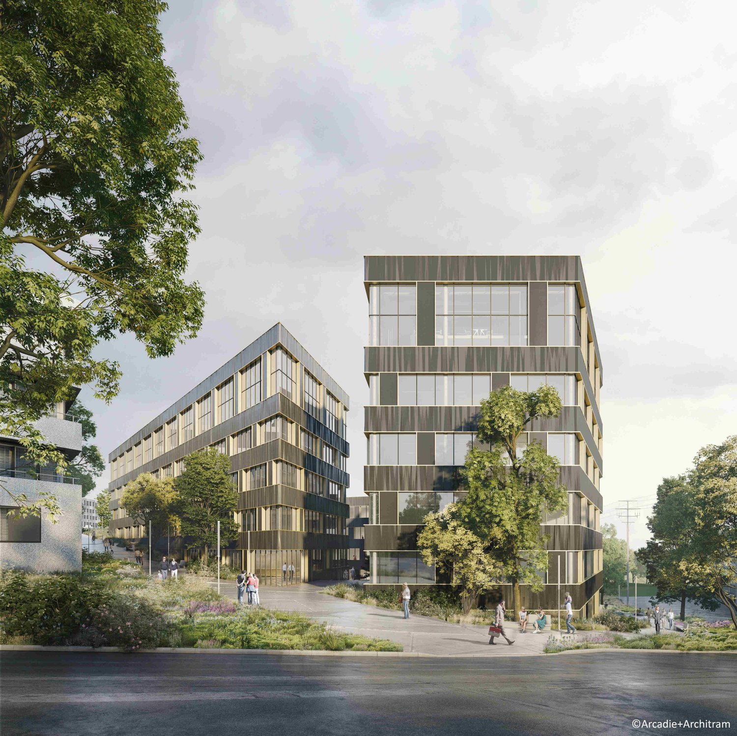 3000m² office
