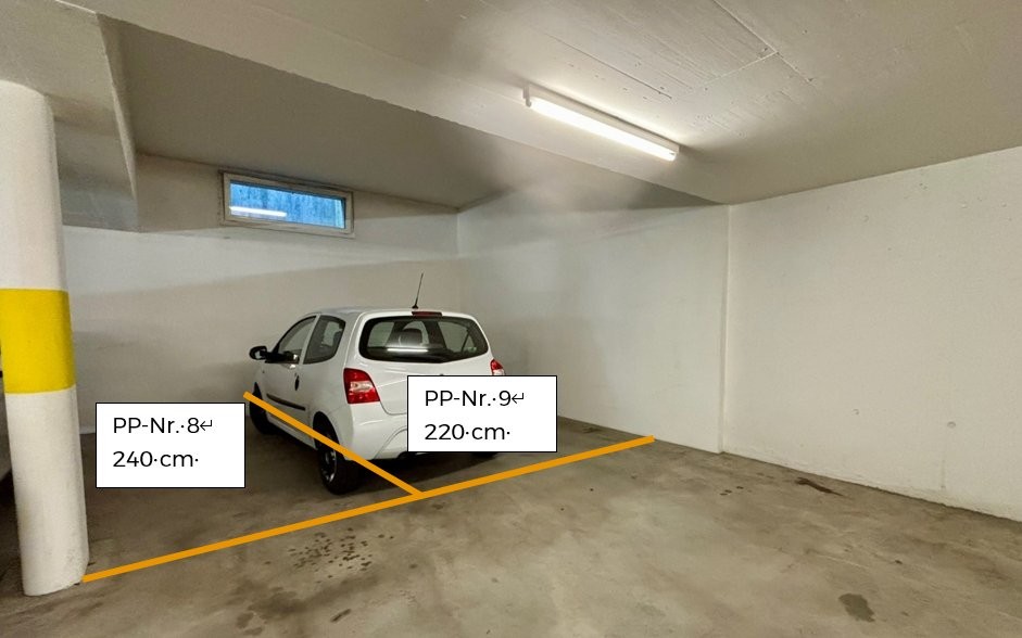 Posto auto sotterraneo