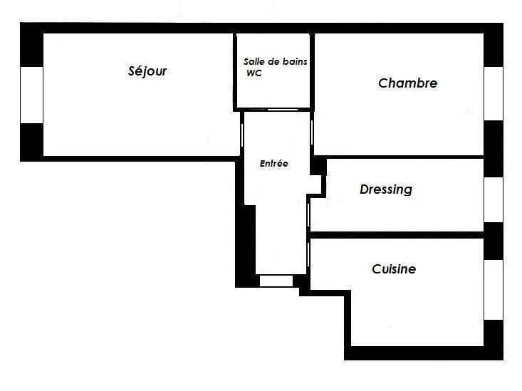 3 ½ rooms apartment