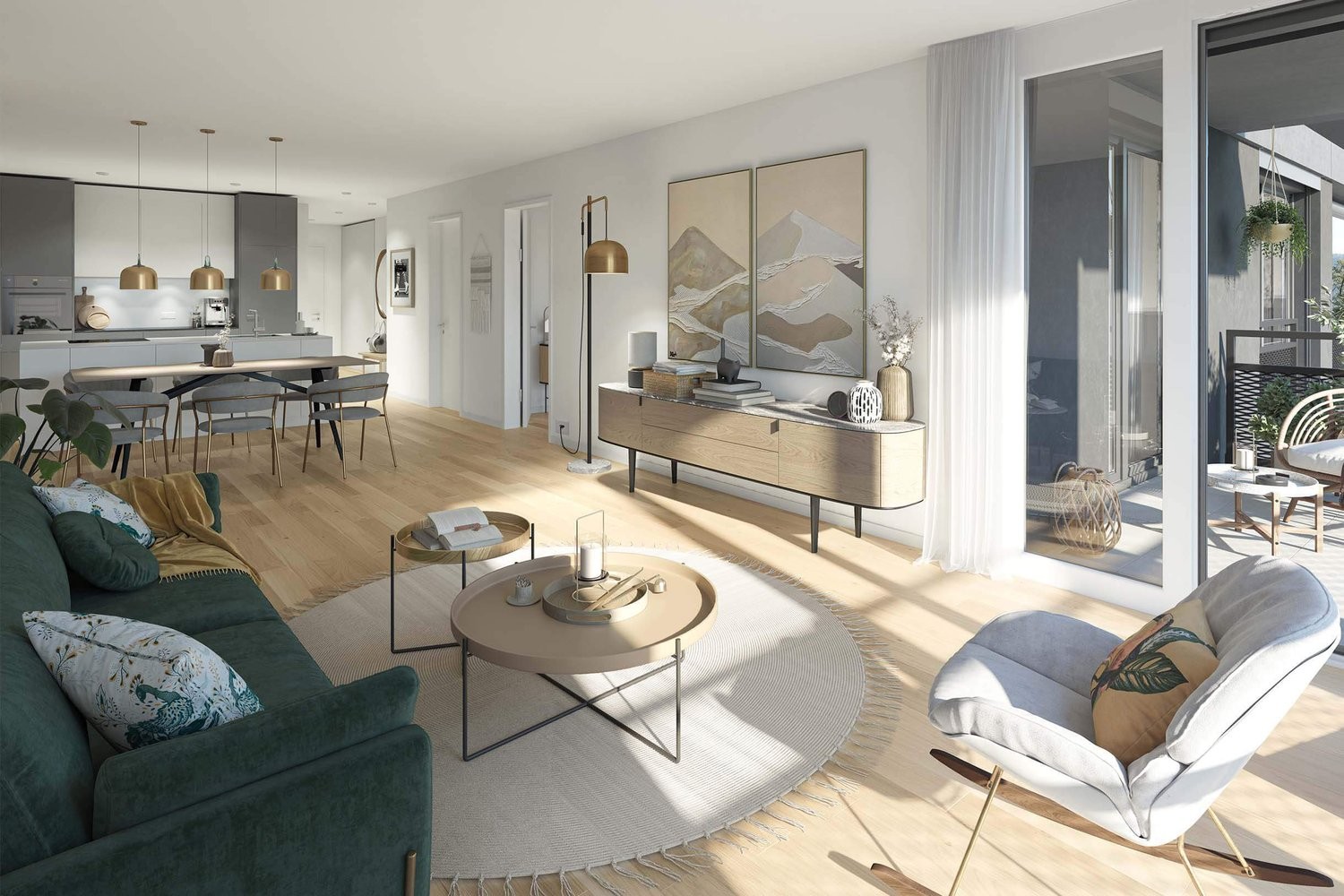 Appartement de 2 ½ pièces