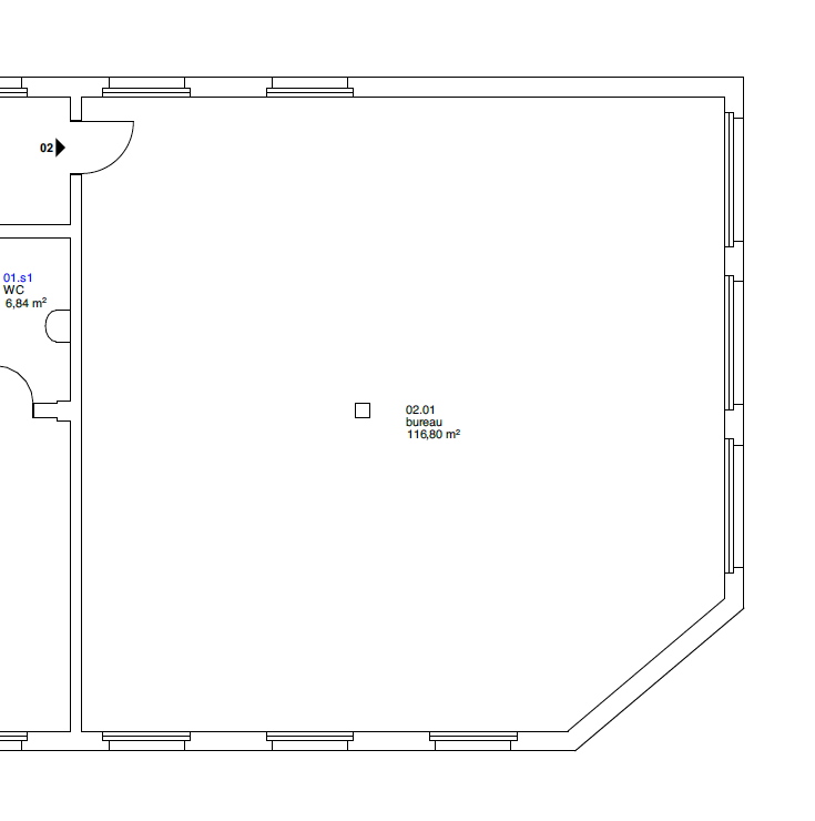 117m² bureau, photo 4 sur 5