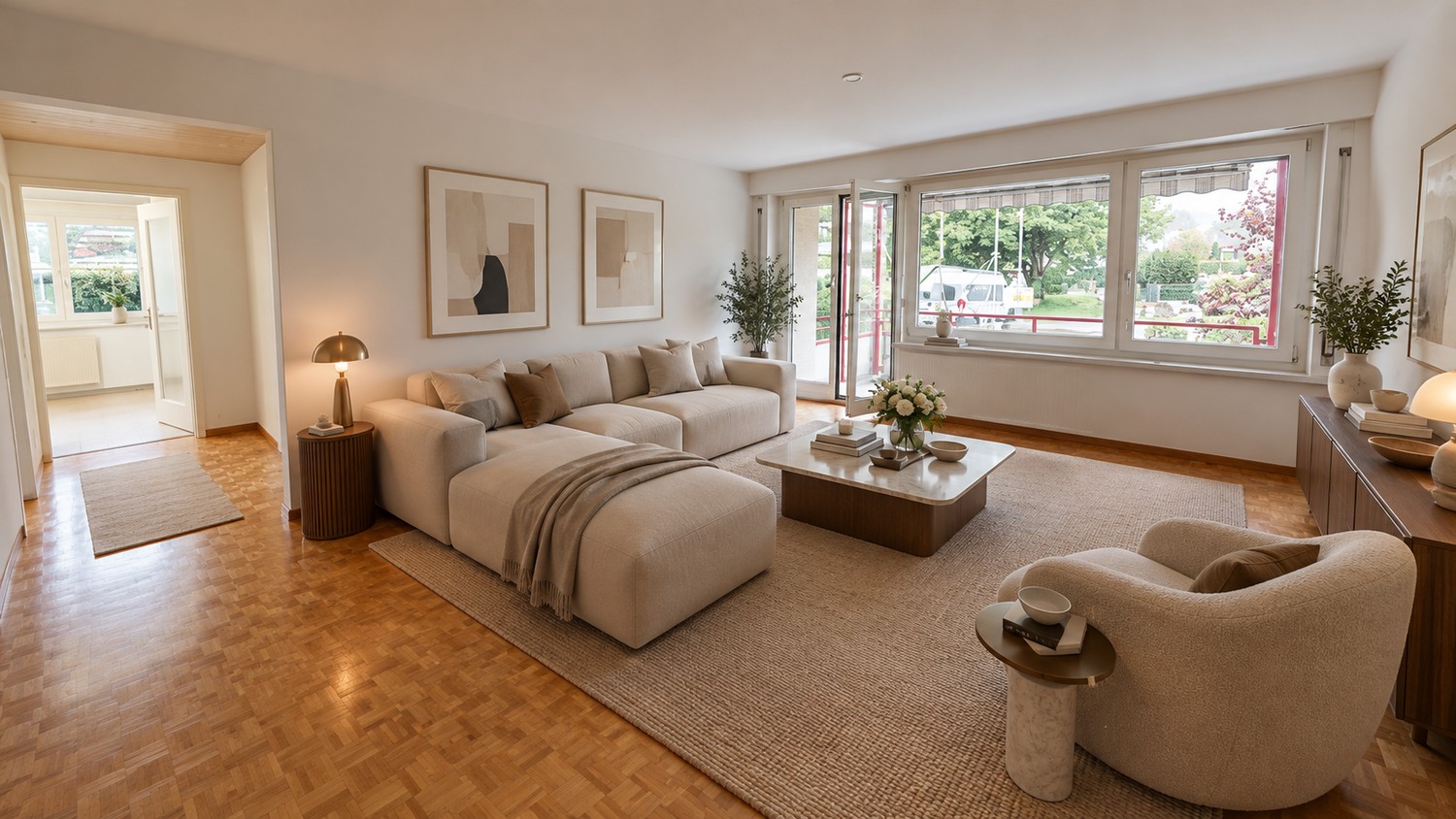 Appartement de 3 pièces