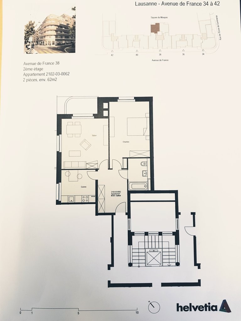 2 rooms apartment