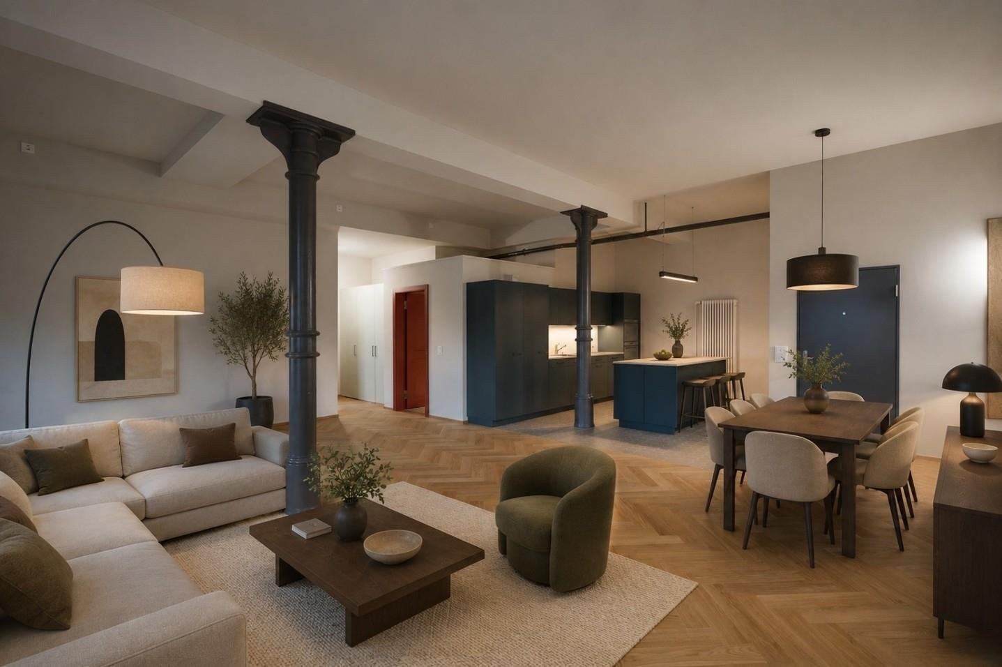 2 ½ pièces appartement, photo 2 sur 10