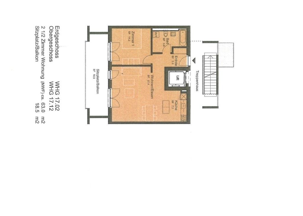 Appartement de 2 ½ pièces, photo 7 sur 7