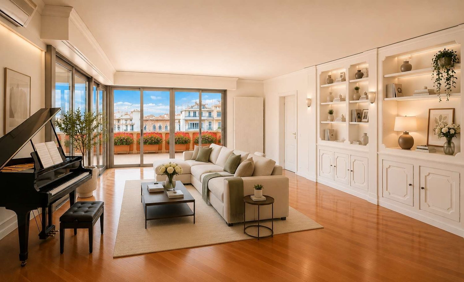 Appartement en attique de 5 pièces