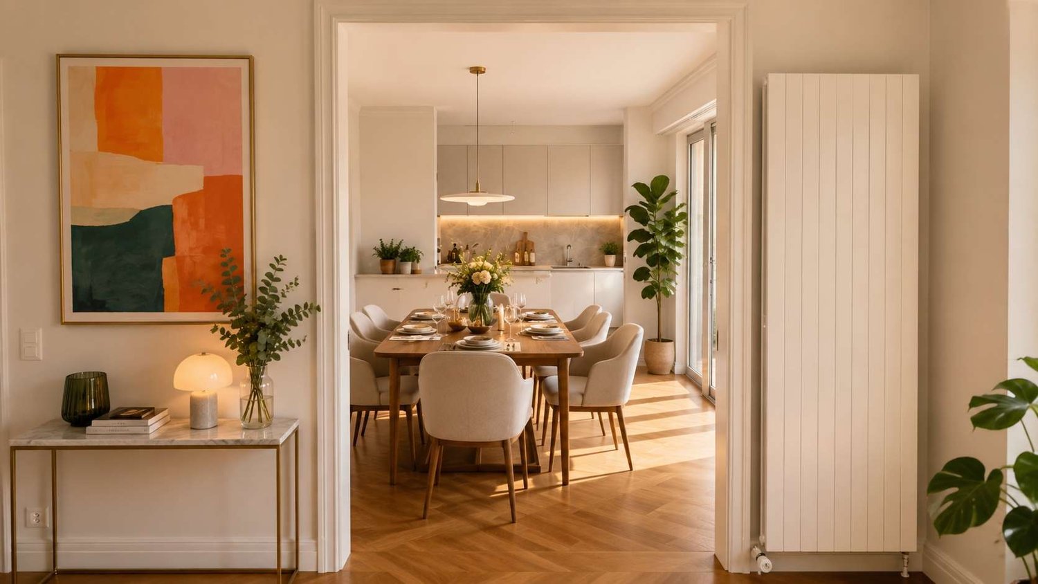 Appartement en attique de 5 pièces