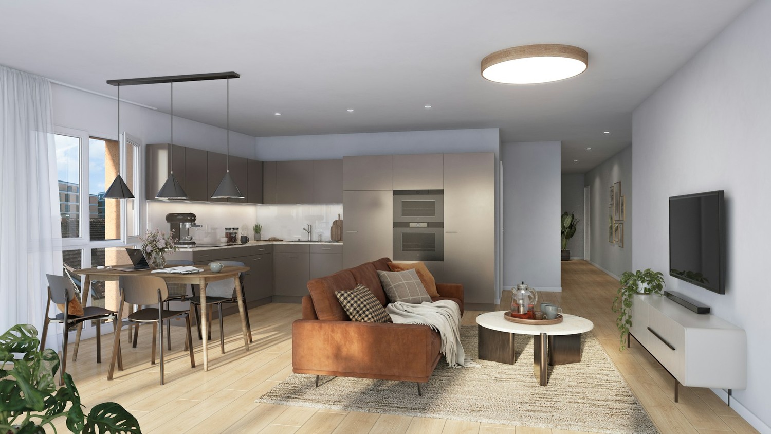 Appartement de 3 ½ pièces