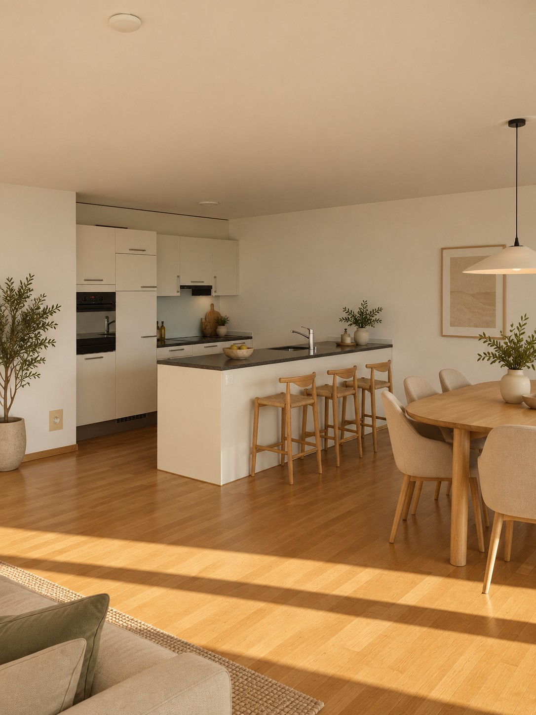Appartement de 3 ½ pièces