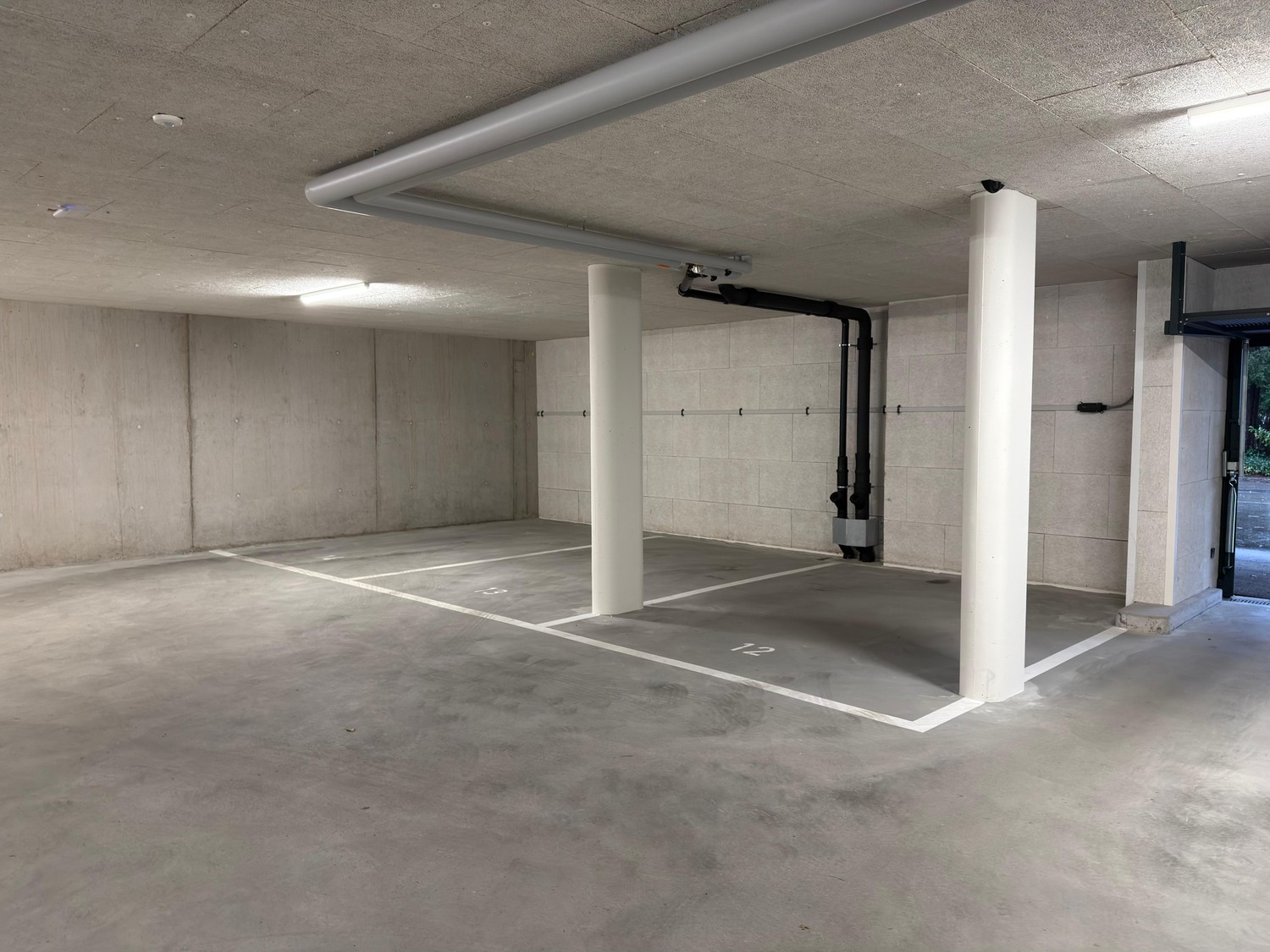 Emplacement de parking souterrain