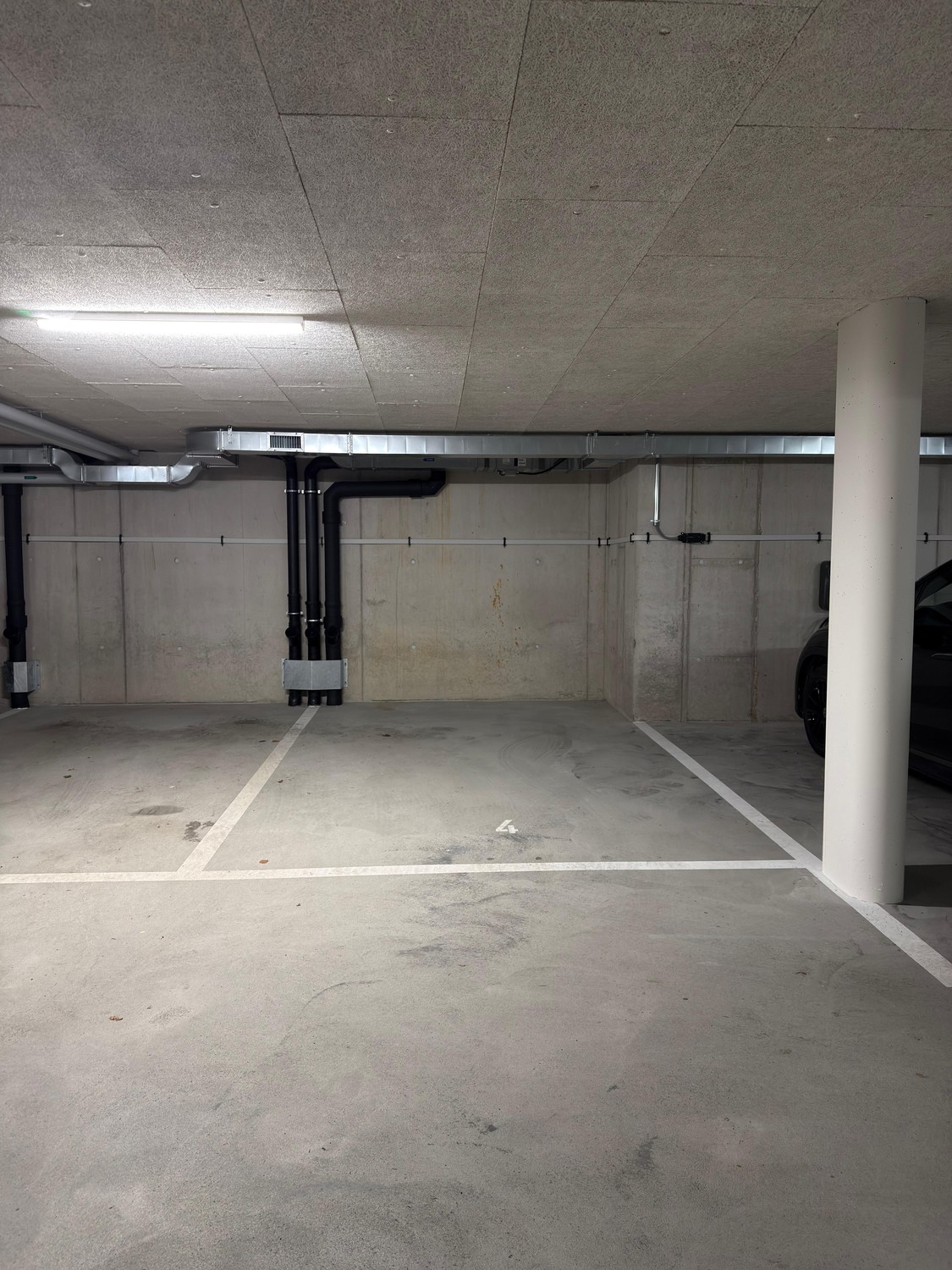 Emplacement de parking souterrain
