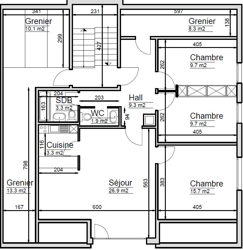 4 ½ pièces appartement, photo 8 sur 8