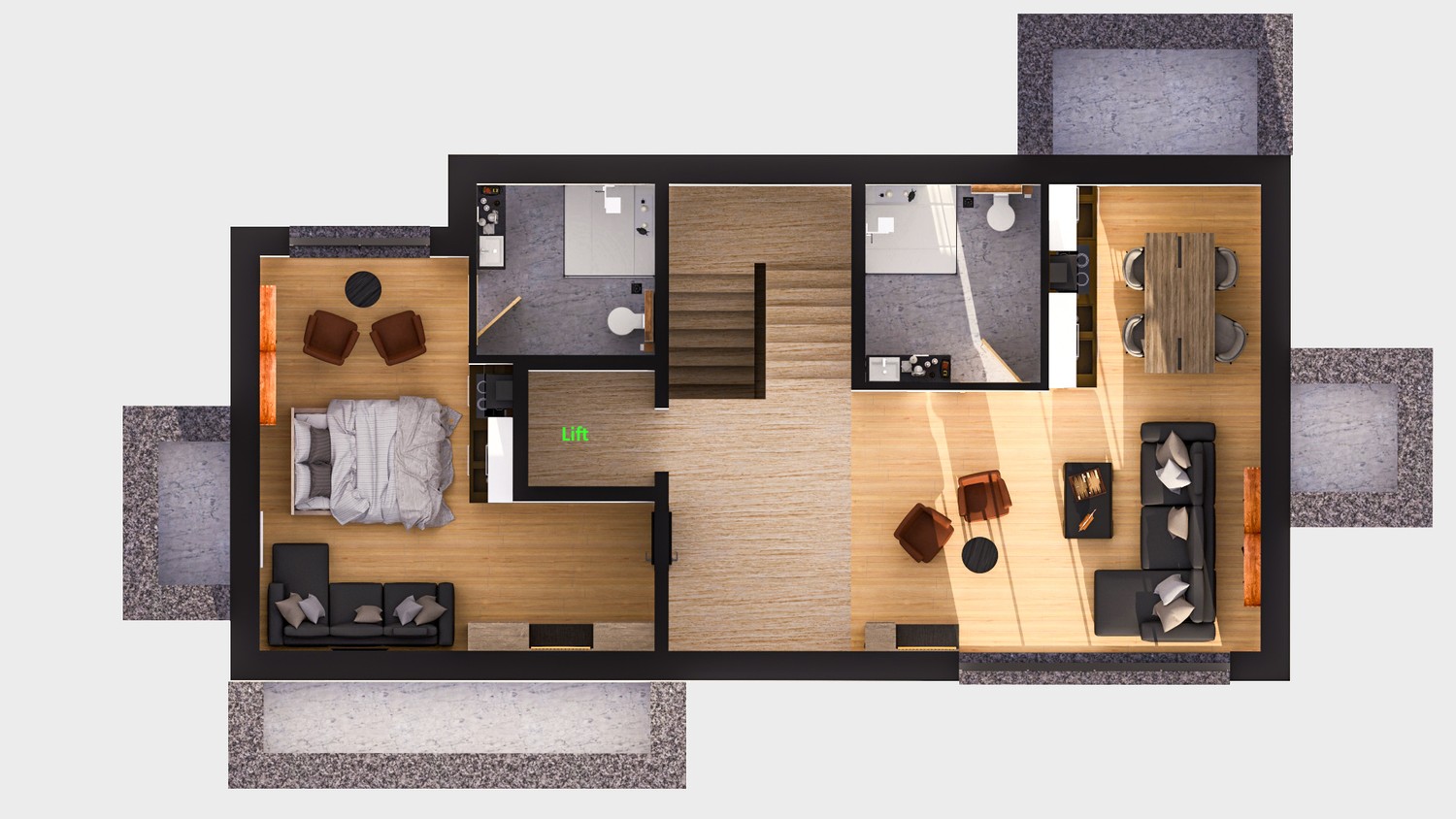 2 ½ pièces appartement, photo 6 sur 6