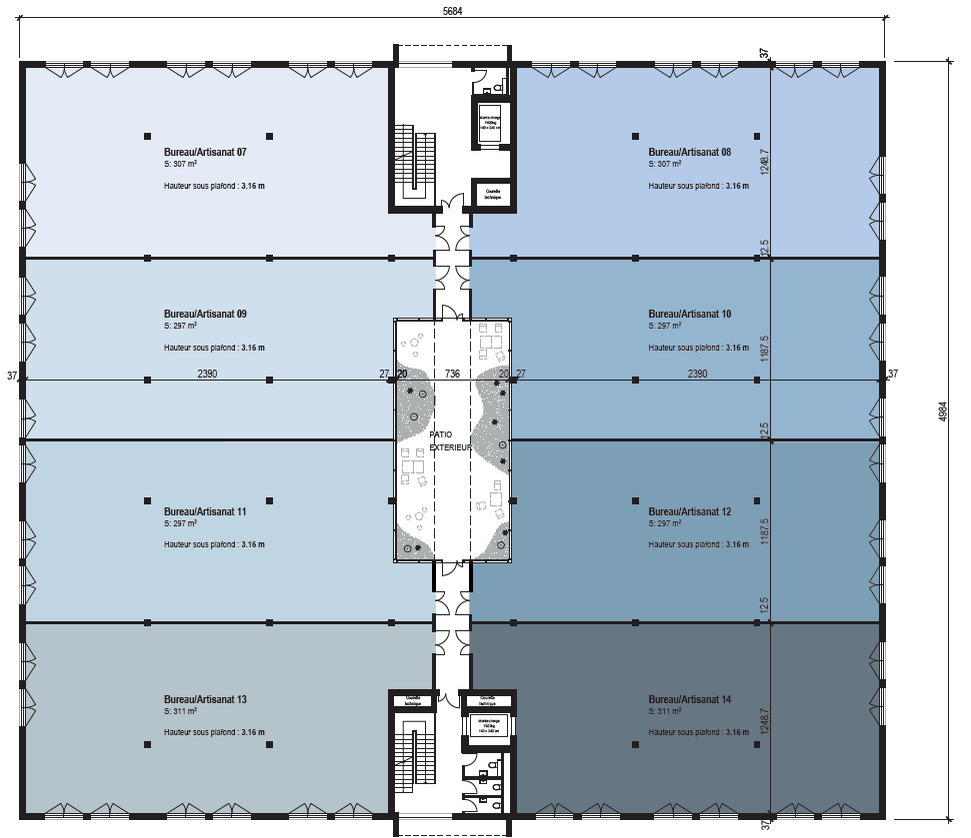 307m² atelier, photo 7 sur 7