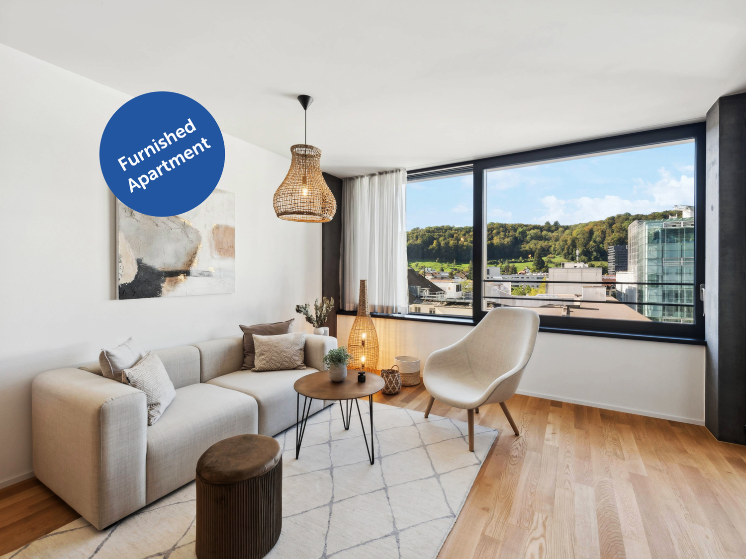 Appartement meublé de 2 ½ pièces