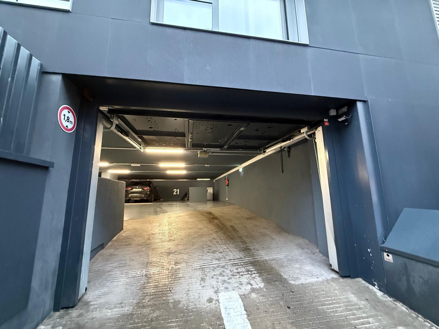 Covered slot