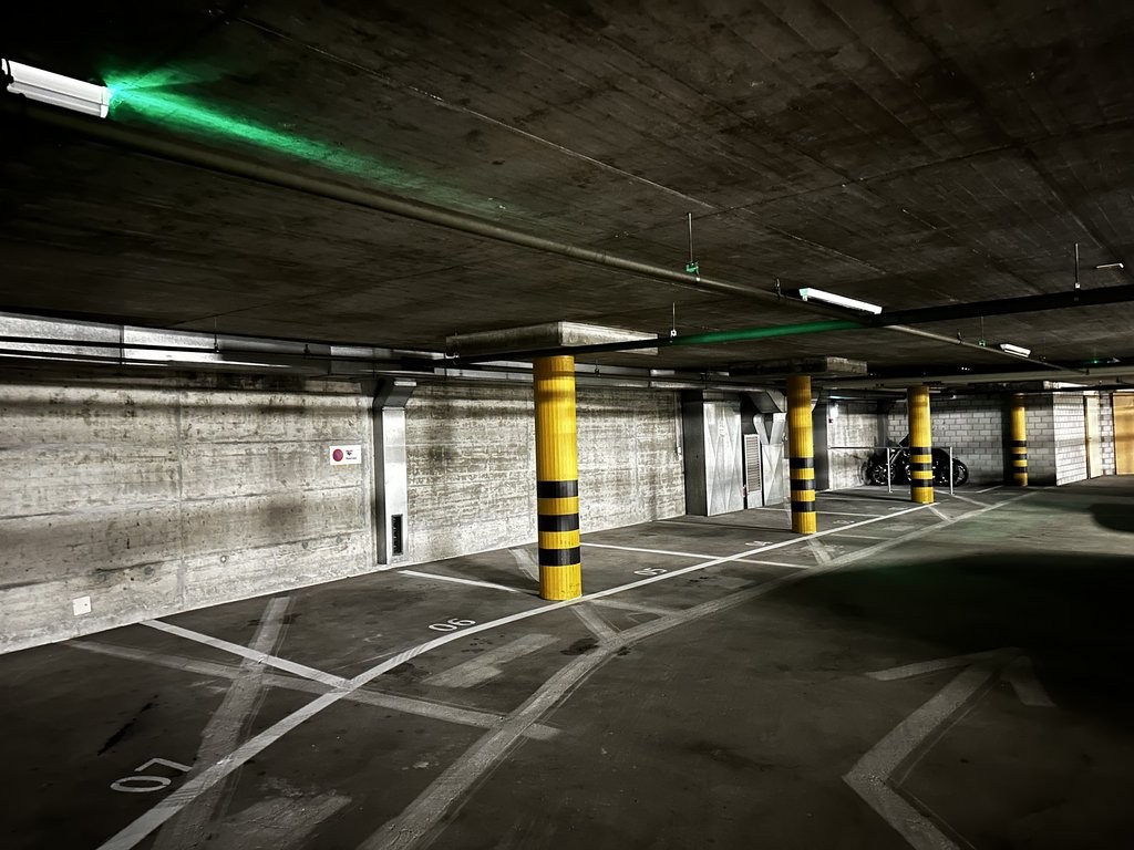 Place de parking couvert pour vélo