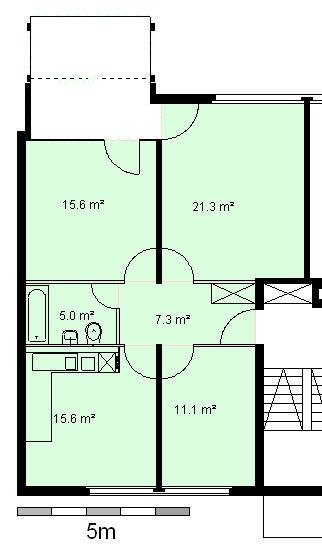 Appartement de 3 ½ pièces