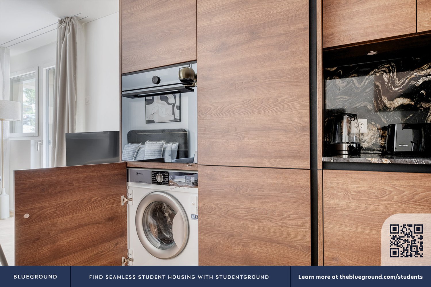 Appartement meublé de 1 ½ pièces