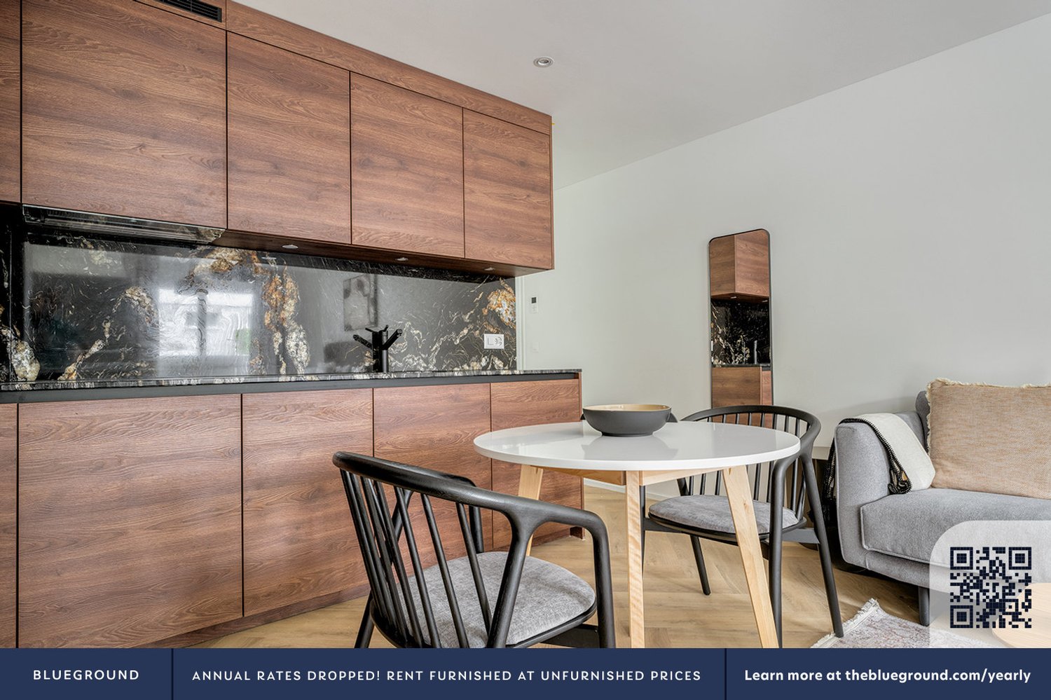 Appartement meublé de 1 ½ pièces