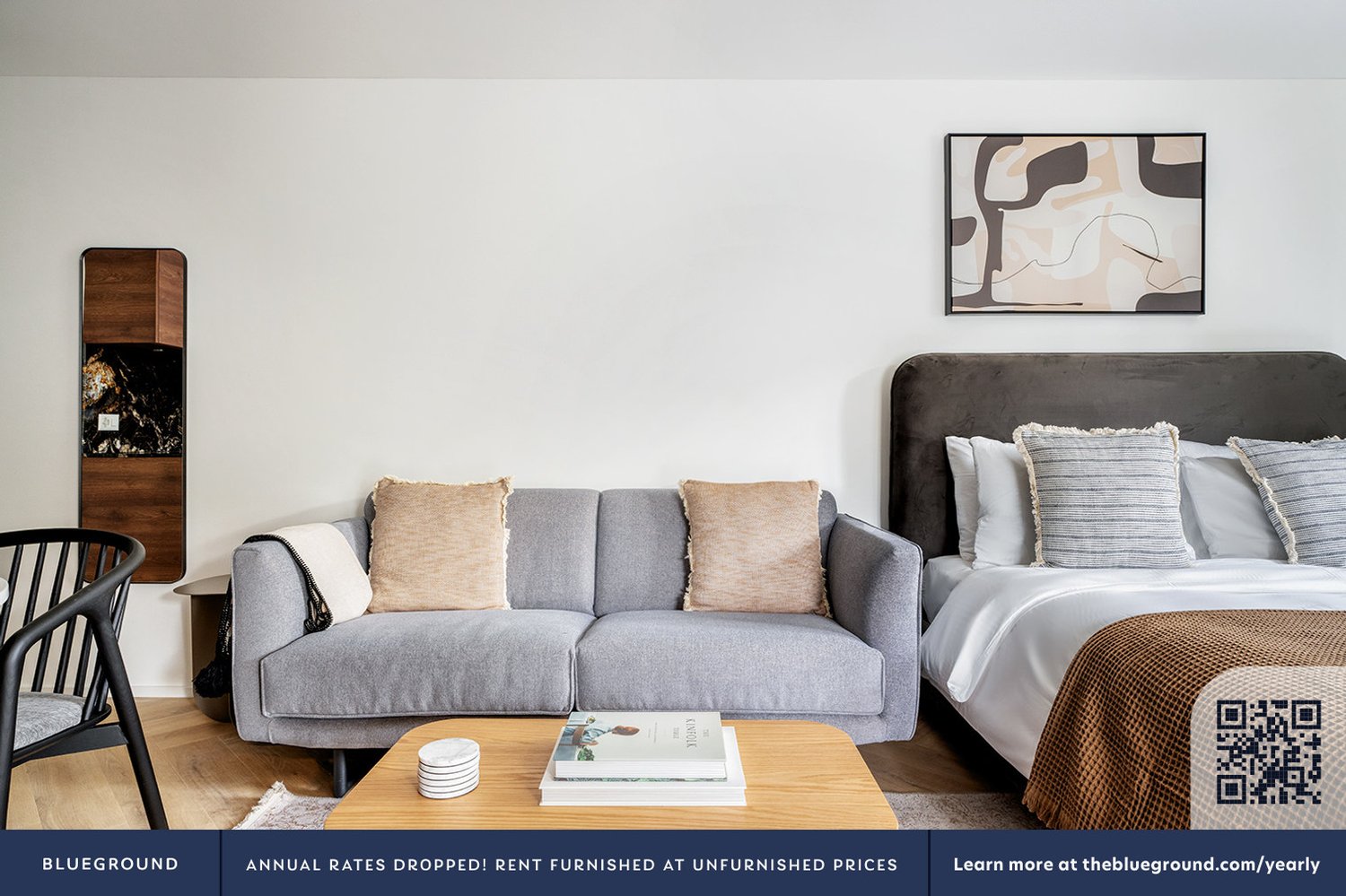 Appartement meublé de 1 ½ pièces