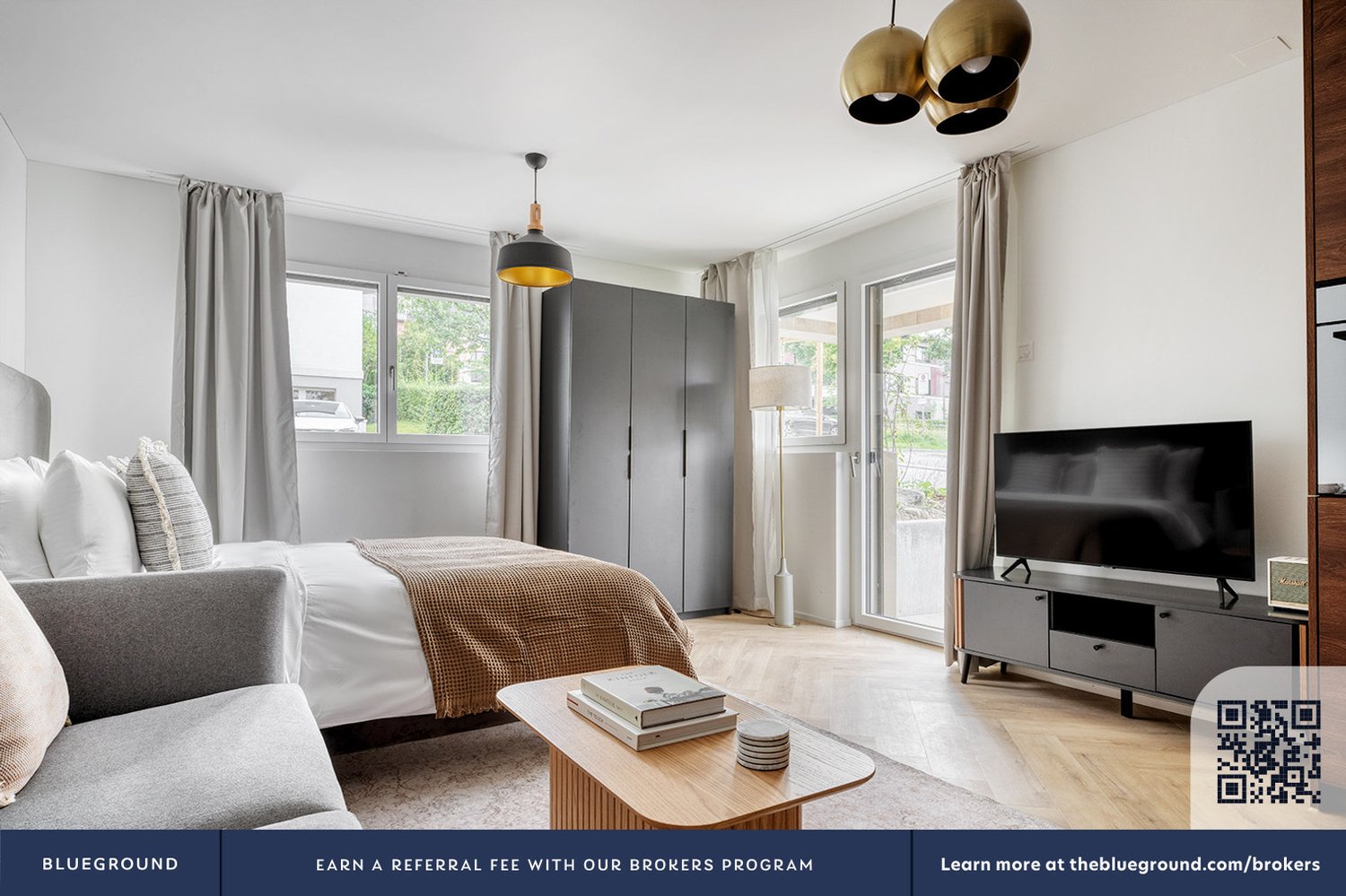 Appartement meublé de 1 ½ pièces