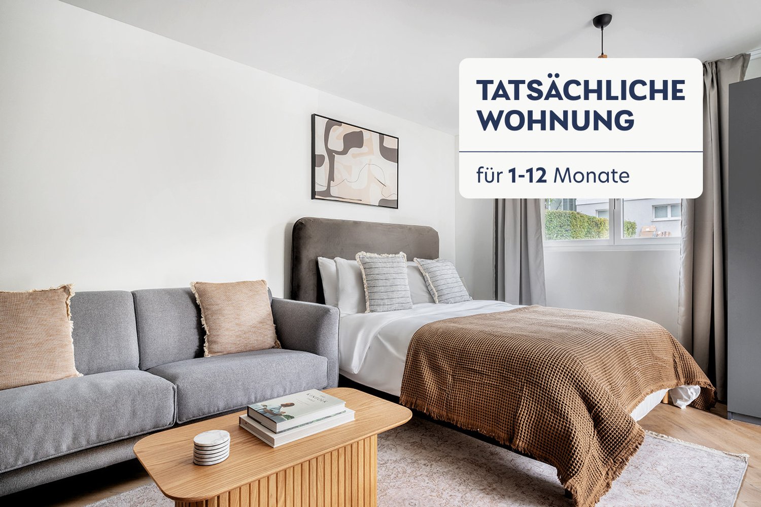 Appartement meublé de 1 ½ pièces