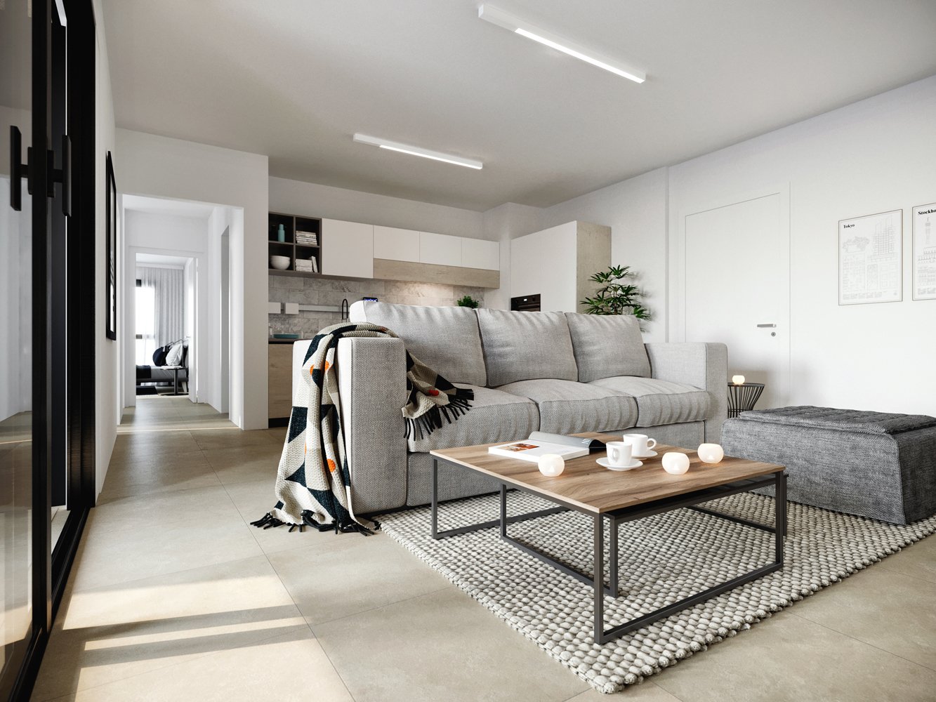 3 ½ pièces appartement meublé, photo 3 sur 9