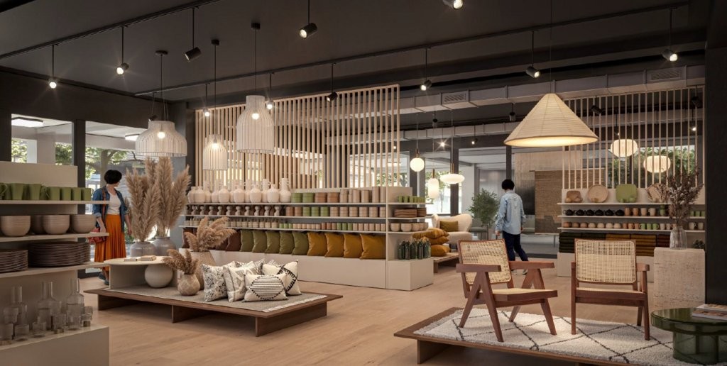 Magasin de 270m²