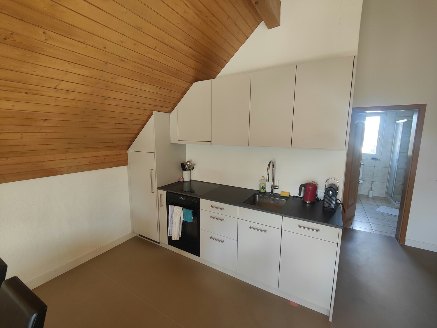 2 rooms roof flat