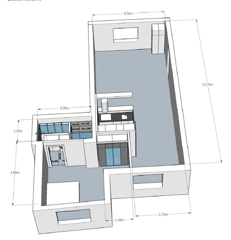 2 rooms apartment, photo 4 sur 8