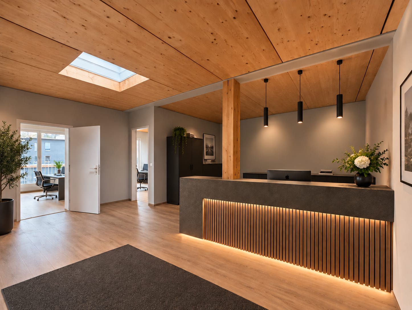 Bureau de 128m²