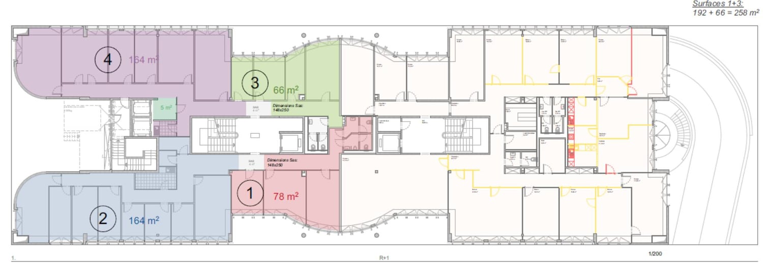 78m² office