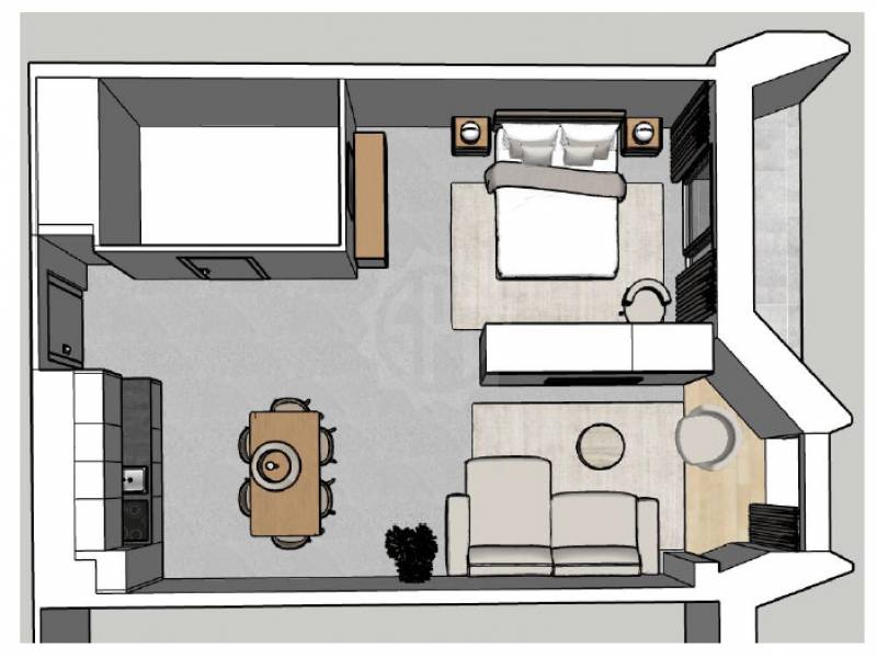 3 ½ rooms apartment, photo 7 sur 7