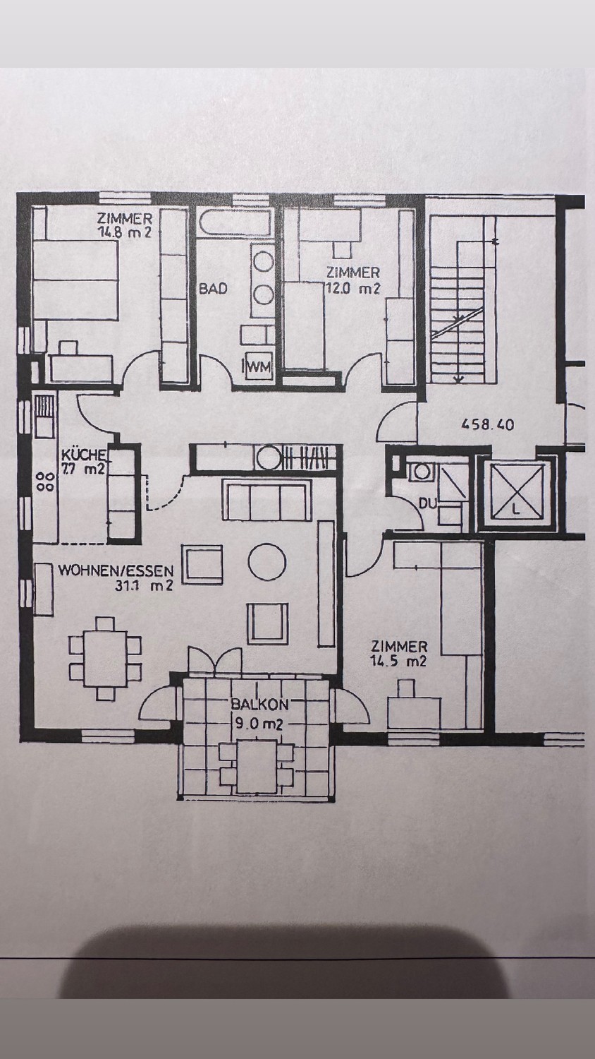 Appartement de 4 ½ pièces