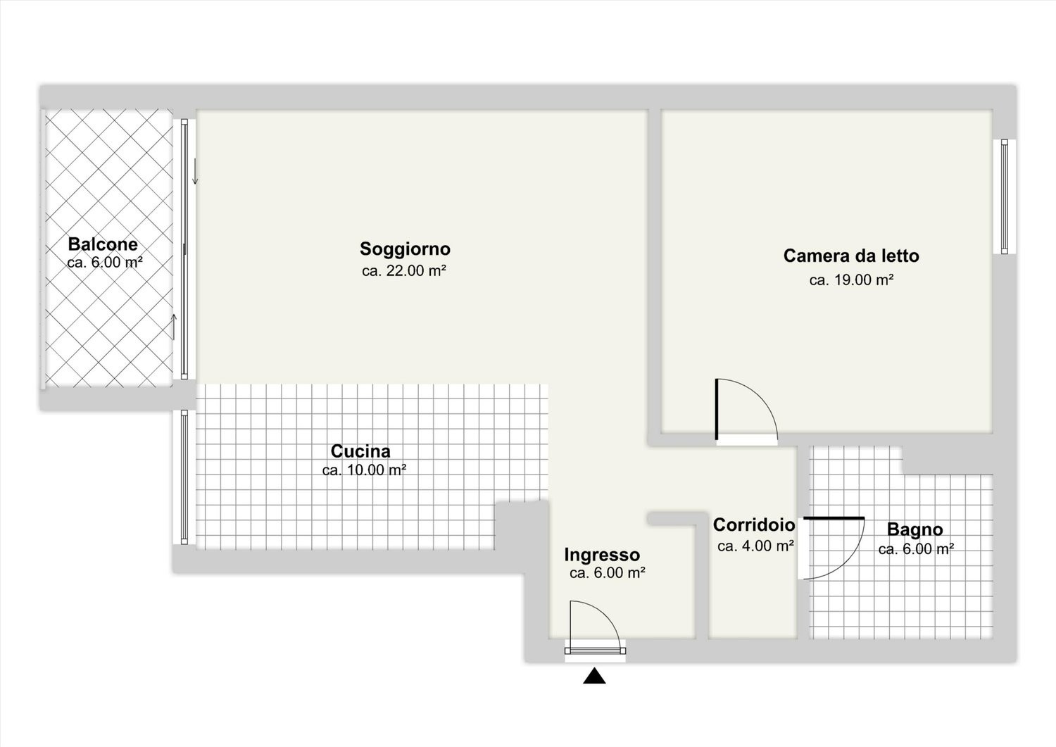 Appartement de 2 ½ pièces