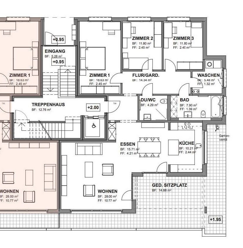 Appartement de 2 ½ pièces, photo 1 sur 10