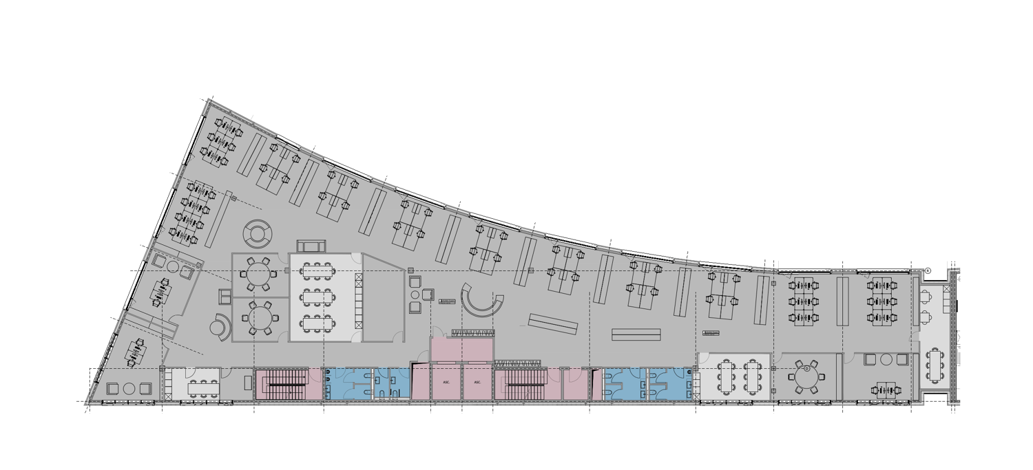 150m² office