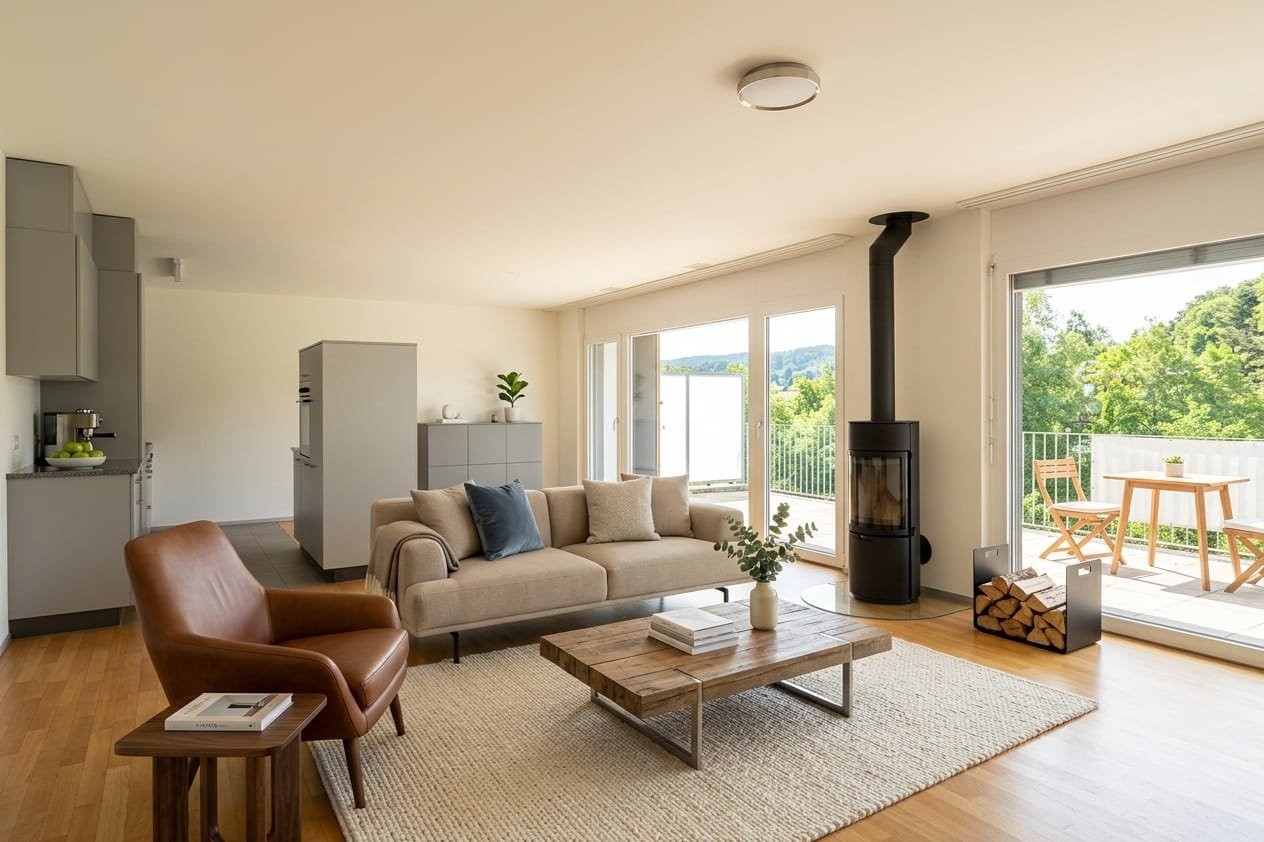 2 ½ pièces appartement mansardé