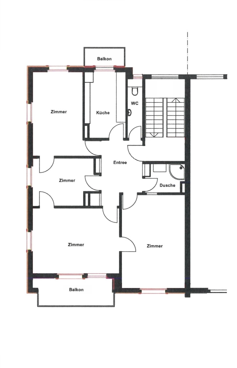 Appartement de 4 ½ pièces