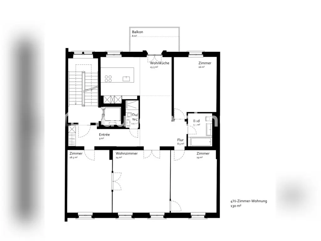 Appartement de 4 ½ pièces