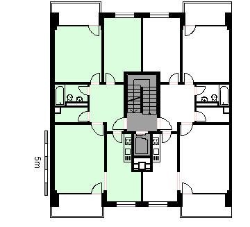 3 rooms apartment, photo 9 sur 9