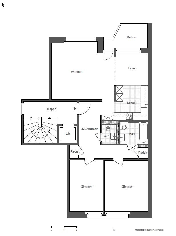 Appartement de 3 ½ pièces, photo 8 sur 8