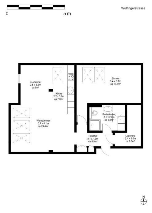 Appartement de 2 ½ pièces, photo 7 sur 8